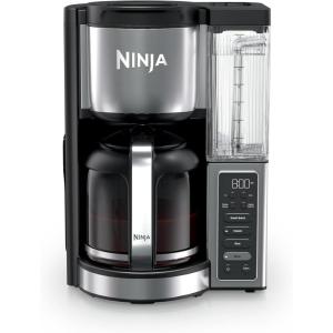 Ninja Hot & Iced XL Coffee Maker with Rapid Cold Brew, 4 Brew Styles, 8 Sizes Small Cup to Travel Mug, Single-Serve Coffee Brewer, 12-Cup Carafe, Permanent Filter, Removable Reservoir, Black, CM371(14 Cup)