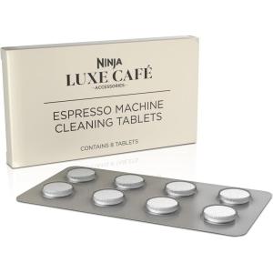 Ninja Luxe Café Espresso Machine Cleaning Tablets 8-Pack, Espresso & Coffee Machine Cleaner, XSKCLNTBL8PK