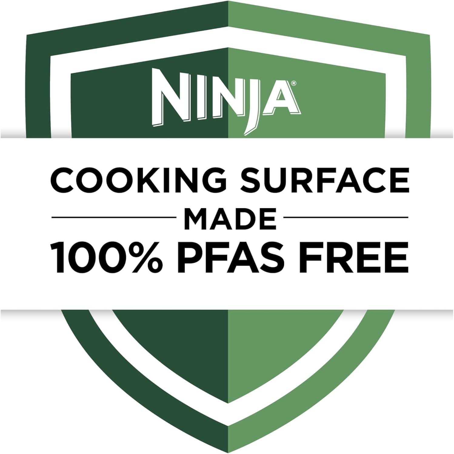 imageNinja 12in1 PossibleCooker PLUS 85qt Sous Vide amp Proof MultiCooker Slow Cooker Dutch Oven amp More Glass Lid amp Integrated Spoon Nonstick Oven Safe Pot to 500F Black MC1010Midnight Blue