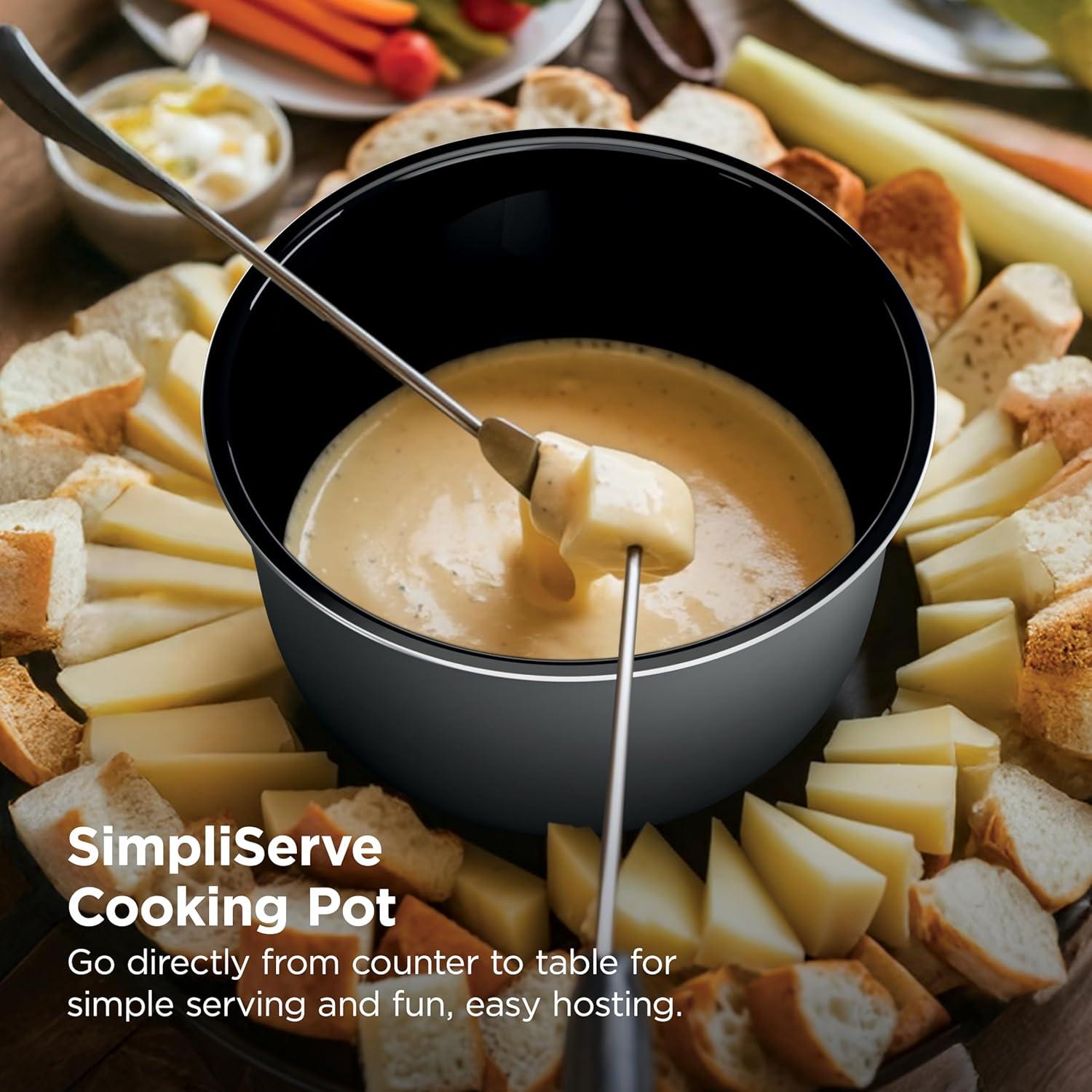 imageNinja HyperHeat 9in1 65qt Pressure Cooker Steams Slow Cooks Sears Sauts Sous Vide Yogurt amp More With SimpliServe Pot Powerful 1200Watt Grey PC201GYGrey