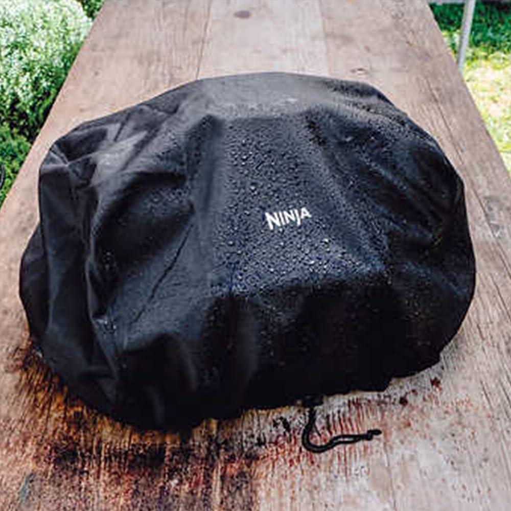 imageNinja OG705CO Woodfire Outdoor Grill and Smoker Black RenewedBlack