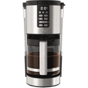 Ninja 14 Cup , Programmable Coffee Maker XL Pro with Permanent Filter, 2 Brew Styles Classic & Rich, 4 Programs Small Batch, Delay Brew, Freshness Timer & Keep Warm, Stainless Steel, DCM201(Stainless Steel)