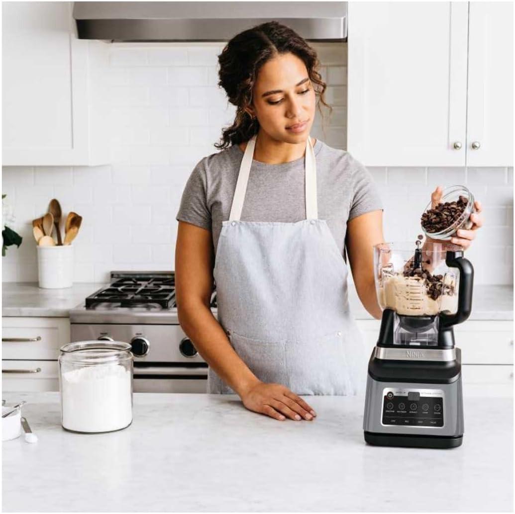 imageNinja BN801 Professional Plus Kitchen System with Auto IQ 1400 Wp Gray Renewed