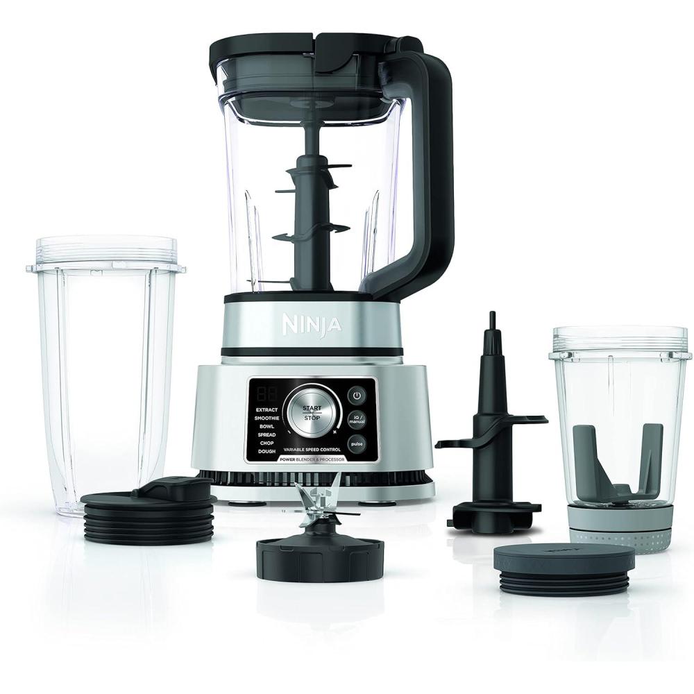 imageNinja Foodi Power Blender amp Processor System with Smoothie Bowl Maker and Nutrient Extractor BlackSilver SS351C Canadian Edition 72ozBlender