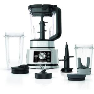 Ninja Foodi Power Blender & Processor System with Smoothie Bowl Maker and Nutrient Extractor, Black/Silver (SS351C) – Canadian Edition 72oz(Blender)