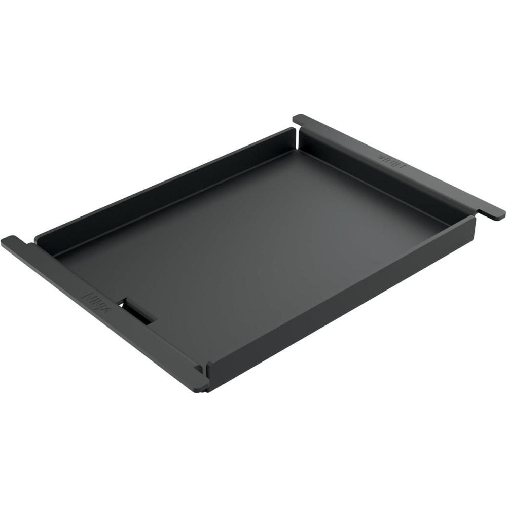 imageNinja FlexFlame Upgrades Premium Half Griddle ProfessionalGrade Carbon Steel Griddle Plate with Grease Drain RustResistant Combo Cook Even Heat Compatible with Ninja FlexFlame XSKHLFGRIDLE
