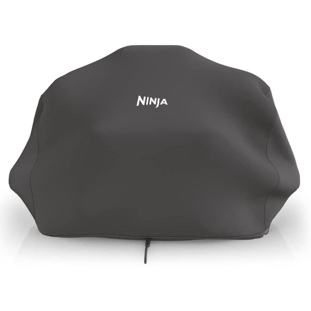 imageNinja Premium Outdoor Cover  Compatible with Woodfire Grills Original Model  WaterResistant  AntiFade Fabric  Lightweight  Black  19 x 24 x 13  XSKCOVERGrills