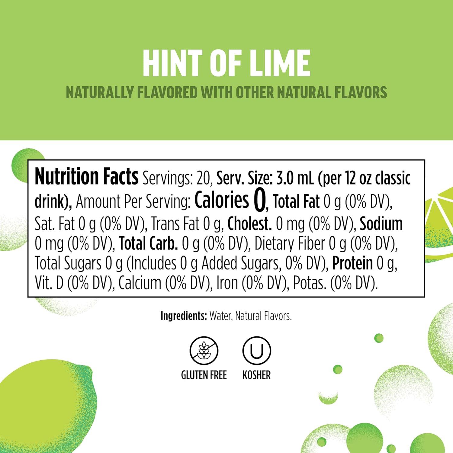 imageNinja Thirsti Flavored Water Drops Berry Lemon Variety Pack Refreshing Fruit Flavors Zero Calories Zero Sugar Makes 1720 12oz drinks 3 Pack WCFV1Lime