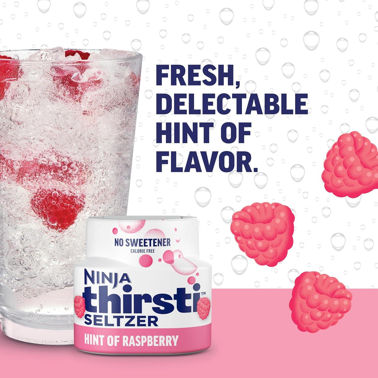 imageNinja Thirsti Flavored Water Drops Berry Lemon Variety Pack Refreshing Fruit Flavors Zero Calories Zero Sugar Makes 1720 12oz drinks 3 Pack WCFV1Variety Pack