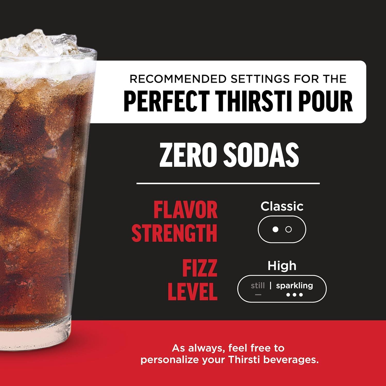 imageNinja Thirsti Flavored Water Drops ZERO SODA Dr Thirsti Classic Soda Flavors Sparkling or Still Zero Calories Zero Sugar Makes 17 12oz drinks 3 Pack WCFDRPPAM207 Fl Oz Pack of 3