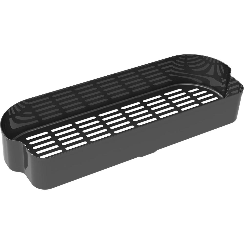 imageNinja 110HY500 XL Combo Crisper Basket 2Quart Capacity Compatible with FG500 Series FG500 FG551 BG500 BG550 Black