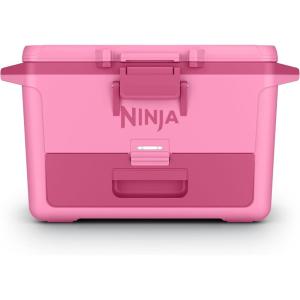 Ninja FB151BL FrostVault 50qt Hard Cooler with Dry Zone, Integrated Fridge-Temp Dry Storage Drawer, Premium Heavy-Duty Insulated Cooler, Keeps Ice for Days, Lakeshore Blue(Strawberry Rhubarb)