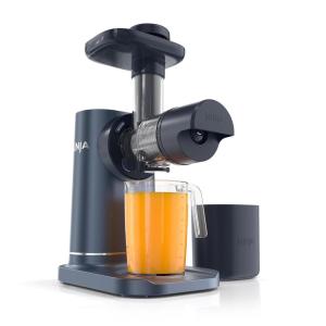 Ninja NeverClog Cold Press Juicer, Powerful Slow Juicer with Total Pulp Control, Countertop, Electric, 2 Pulp Functions, Dishwasher Safe, 2nd Generation, Blue/Navy, JC151NV(Blueberry)