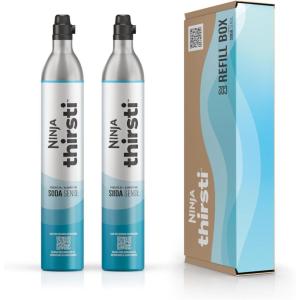 Ninja WCX02CO2 Thirsti 60L CO2 Canister 2-Pack(2pk CO2 Cannister)