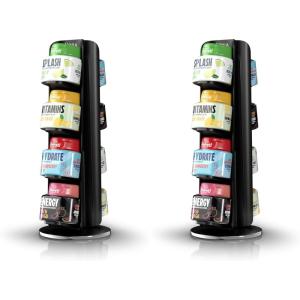 Ninja WCX08 Thirsti 360° 8-Flavor Storage Holder, Black(5.11 in L x 4.125 in W x 11.75 in H (Pack of 2))