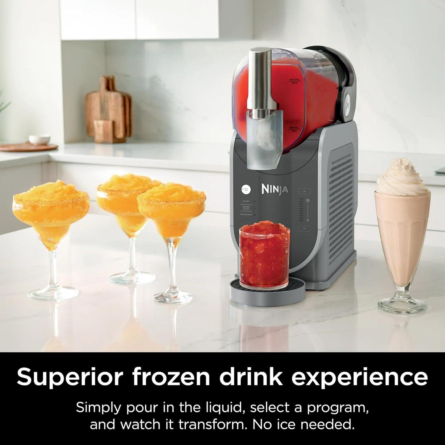 imageNinja SLUSHi 72 oz Professional Frozen Drink Maker 3 Preset Settings Slushie Machine