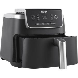 Ninja Air Freyer PRO 4.7L, Single Drawer, 4-in-1, Air Fry, Roast, Reheat, Dehydrate, Cook 1-2 Servings, Digital, Freeze Cooking, Nonstick Crate and Crisp Basket, 2000W,