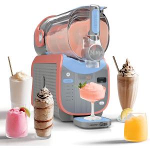 Ninja SLUSHi Max Smart Frozen Drink Maker | Superior Performance & Smart Technology, 146oz Party Size Capacity, No Ice Needed, 6 Programs, Temperature &