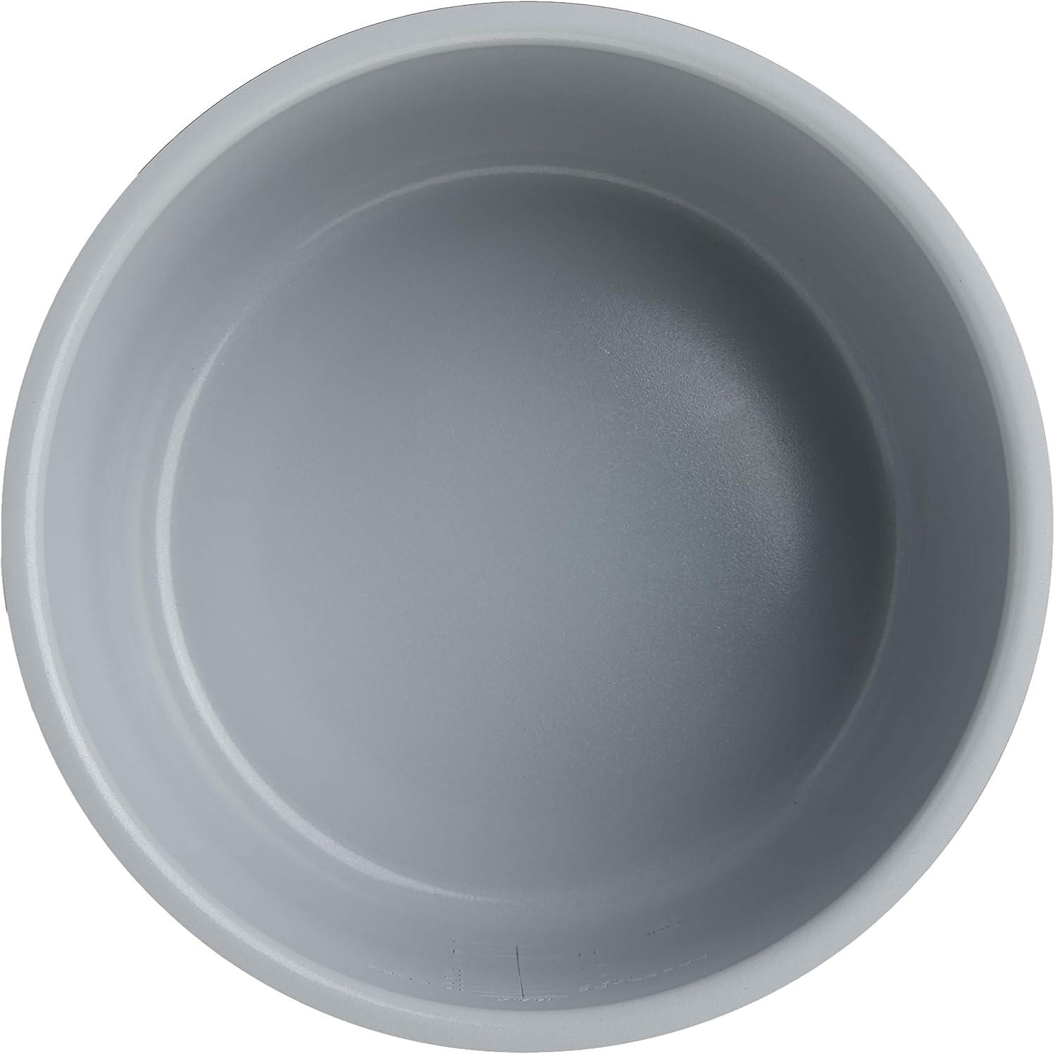 imageNinja Foodi 65qt Ceramic Coated Nonstick Inner Pot Compatible with all Ninja Foodi 65 qt models Dishwasher Safe Gray 102FY30065Qt Pack of 4