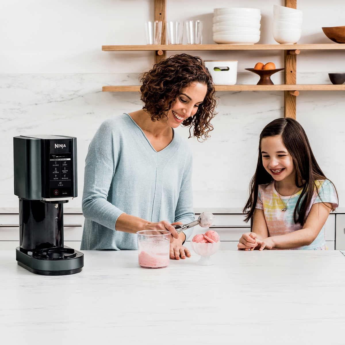 imageNinja CN301CO CREAMi Ice Cream Maker for Gelato Mixins Milkshakes Sorbet Smoothie Bowls amp More 7 OneTouch Programs