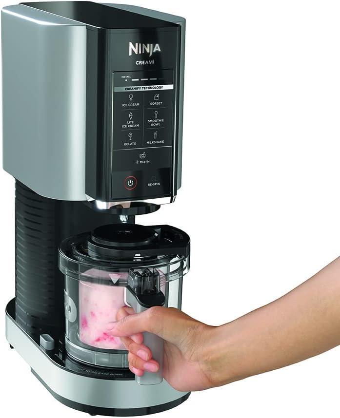 imageNinja CREAMi Ice Cream Maker Cloud Silver