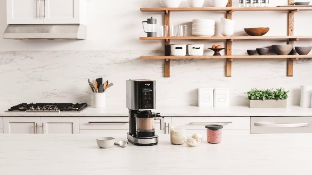 imageNinja CREAMi Ice Cream Maker Cloud Silver