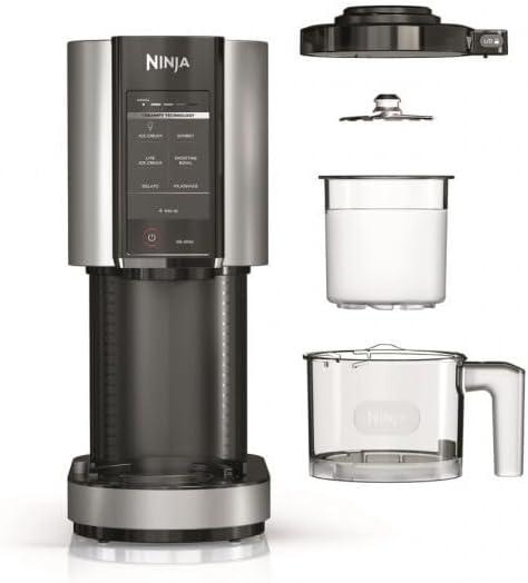 imageNinja CREAMi Ice Cream Maker Cloud Silver