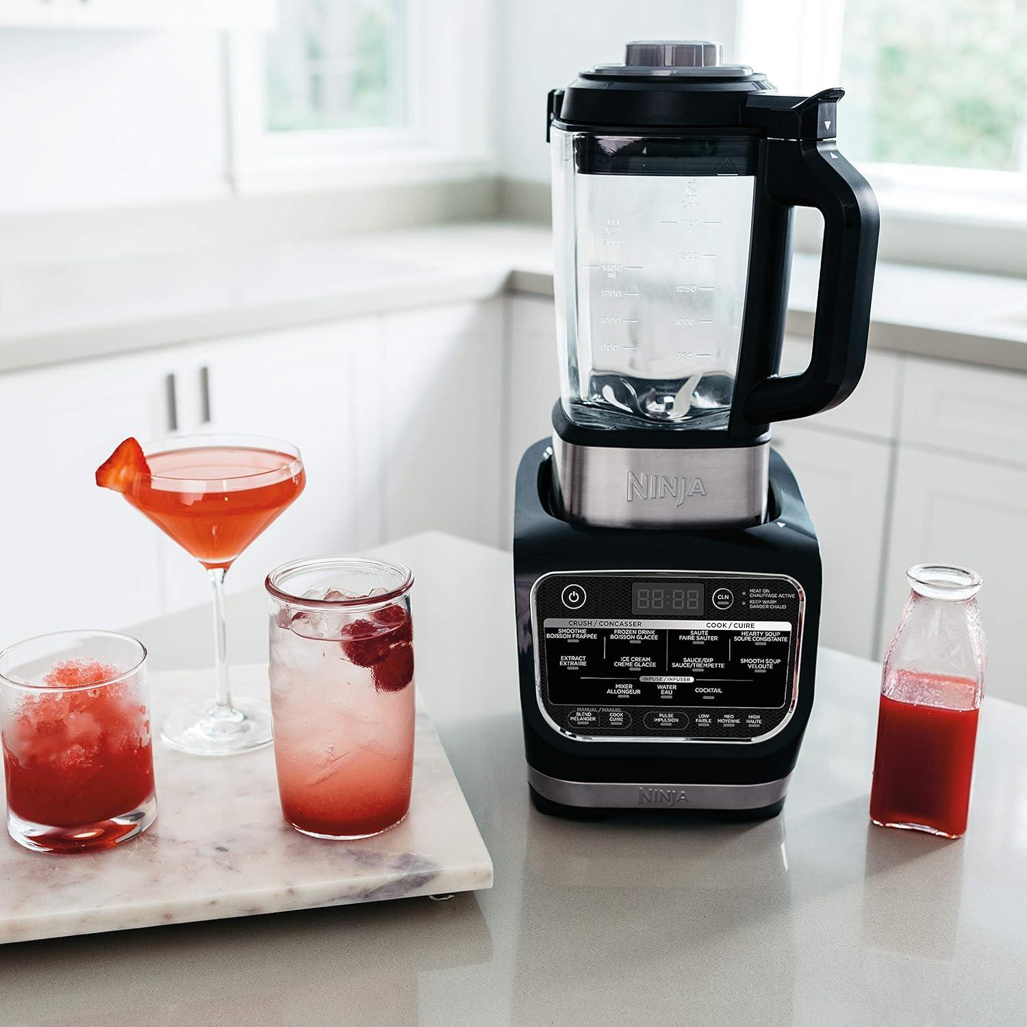 imageNinja HB150CHB152 Foodi HeatiQ Blender 64 oz Black