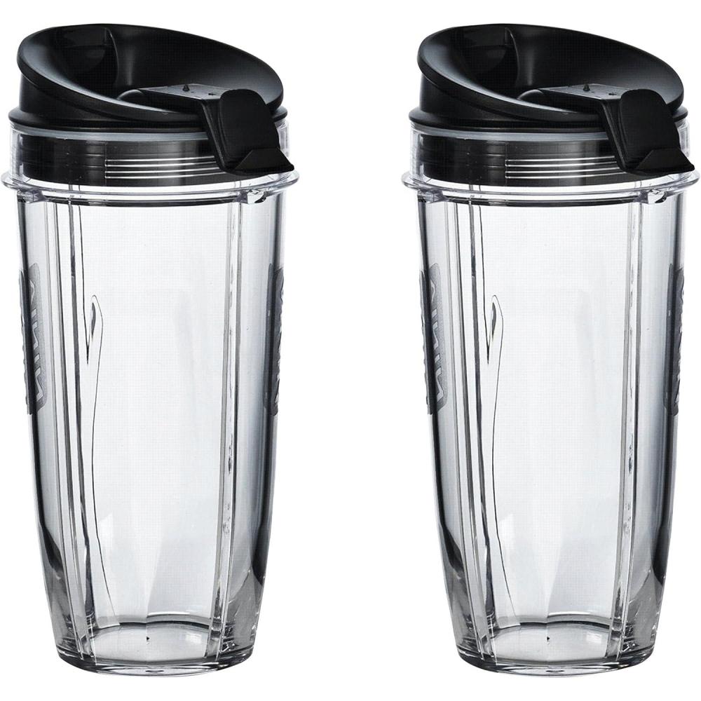 imageNinja BN701 Professional Plus Blender with AutoiQ and 64 oz max liquid capacity Total Crushing Pitcher in Grey RenewedClear