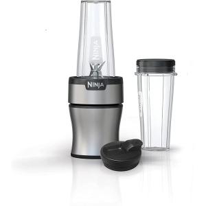 Ninja BN300 Nutri-Blender 900-Peak-Watt Personal Blender, 2 Dishwasher-Safe To-Go Cups (Renewed)