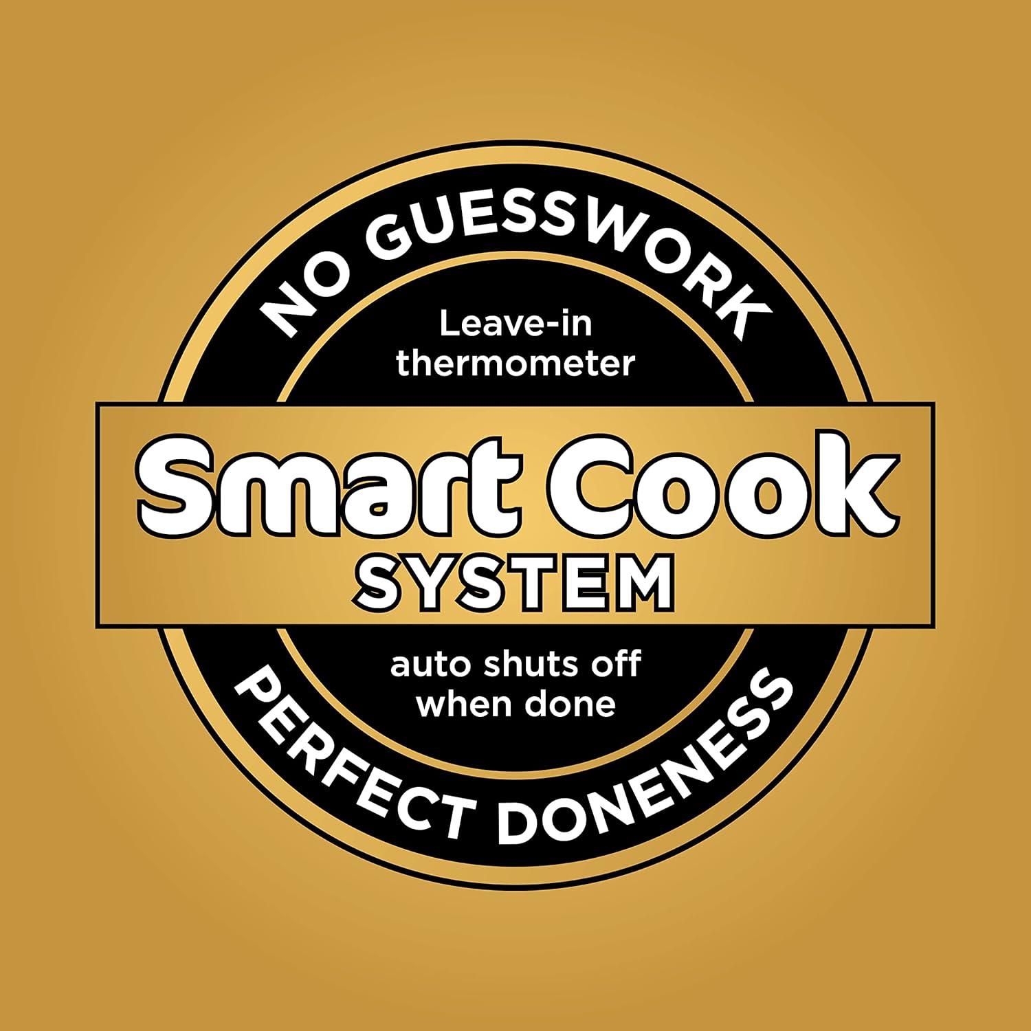 imageNinja Air Fryer 8 QT DoubleStack 2Basket Space Saving Design Cooks 2lb Chicken Wings Feeds up to 6 People 6in1 Air Fryer Roast Bake amp More Easy to Clean Dishwasher Safe Parts Black SL201100 Qt