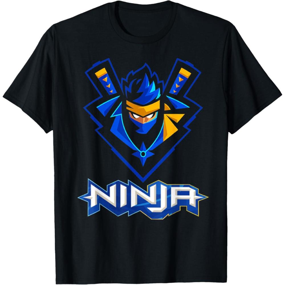 imageReas Ninja  logo ninja for Fans of the Ninja Lovers TShirtBlack