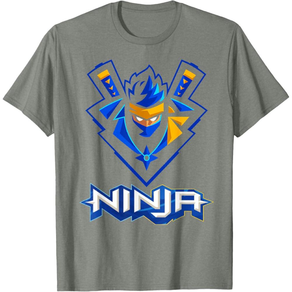imageReas Ninja logo ninja for Fans of the Ninja Lovers TShirtOlive Heather