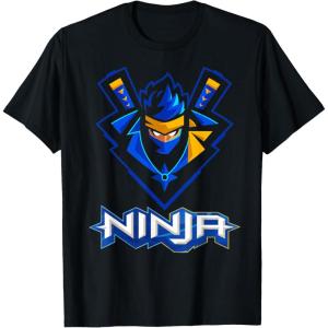 Rea’s Ninja , logo ninja for Fans of the Ninja Lovers T-Shirt(Black)
