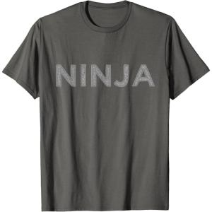 Ninja T-Shirt(Asphalt Grey)