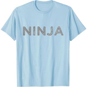 Ninja T-Shirt(Baby Blue)