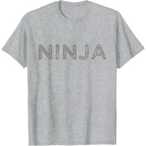 Ninja T-Shirt(Heather Grey)