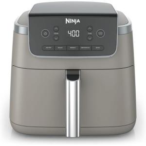 Ninja Air Fryer Pro 5-in-1 | 5 QT Capacity, Air Fry, Bake, Roast, Reheat, and Dehydrate, Air Crisp Technology | Nonstick Basket & Crisper Plate | Cyberspace | AF142BL(Stone)