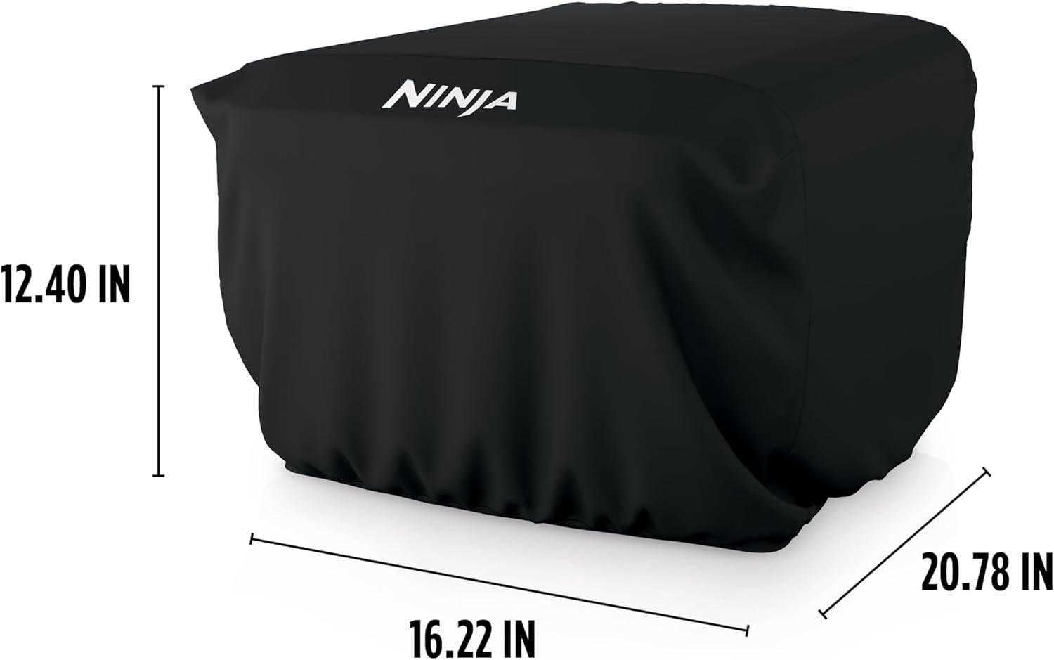 imageNinja Grill Cover for Artisan Outdoor Pizza Oven Compatible with MO200 Series UV amp Water Resistant AntiFade Fabric Lightweight 2078 x 1622 x 124 Black XSKMOCVR