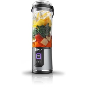 Ninja BC151EM Blast Portable Blender, Cordless, 18oz. Vessel, Personal Blender-for Shakes & Smoothies, BPA Free, Leakproof-Lid & Sip Spout, USB-C Rechargeable, Dishwasher Safe Parts, Forest Green (Renewed)(Black)