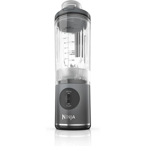 Ninja BC251GY Blast Max Personal Cordless Blender for Smoothies, Blend, Ice Crush, 22 oz. Twist & Go Vessel, Gray – Certified Refurbished(Grey)