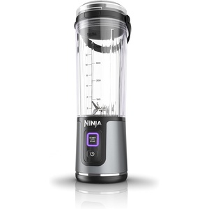 Ninja Blast Portable Blender, Cordless, 18oz Vessel, Personal Blender for Shakes & Smoothies, BPA Free, Leakproof Lid, USB-C Rechargeable, Black, BC151BKC (Canadian Version) (Renewed)(Black)