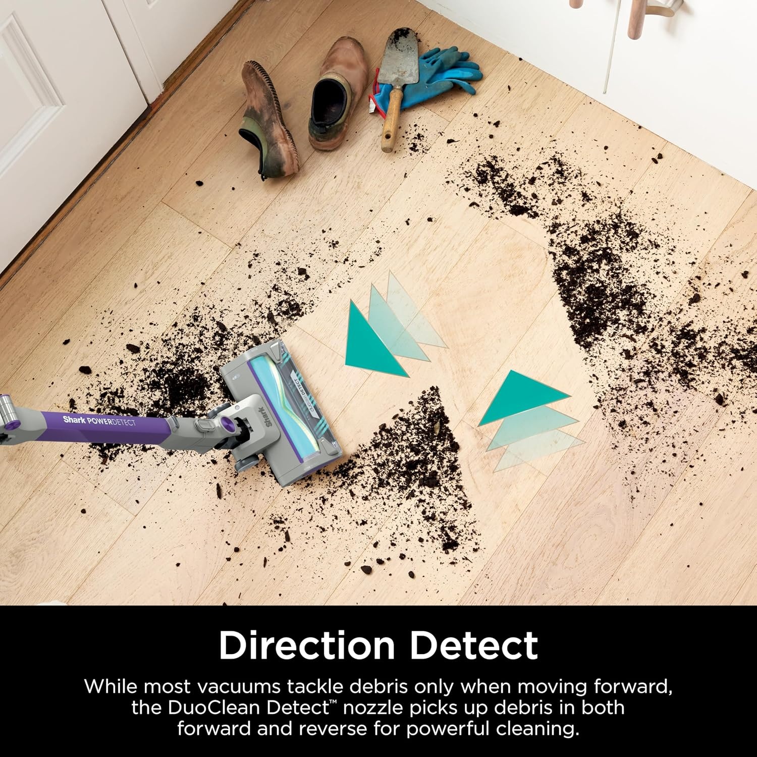 image:imageShark PowerDetect Pet Plus Clean amp Empty Cordless Stick Vacuum amp AutoEmpty System Powerful Suction HEPA Carpet amp Hard Floor Portable Stick Vacuum for Pet Hair 70Min Runtime Gray IP3253PowerDetect Essential