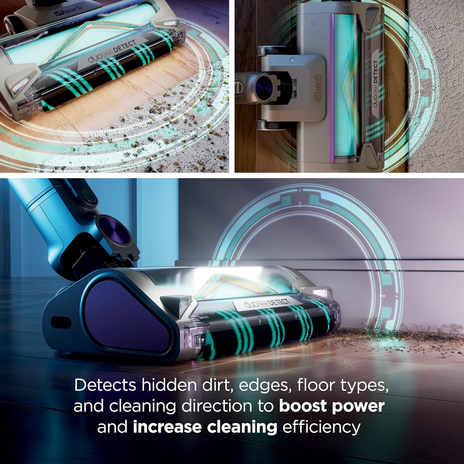 image:imageShark PowerDetect Pet Plus Clean amp Empty Cordless Stick Vacuum amp AutoEmpty System Powerful Suction HEPA Carpet amp Hard Floor Portable Stick Vacuum for Pet Hair 70Min Runtime Gray IP3253PowerDetect w AutoEmpty Essential
