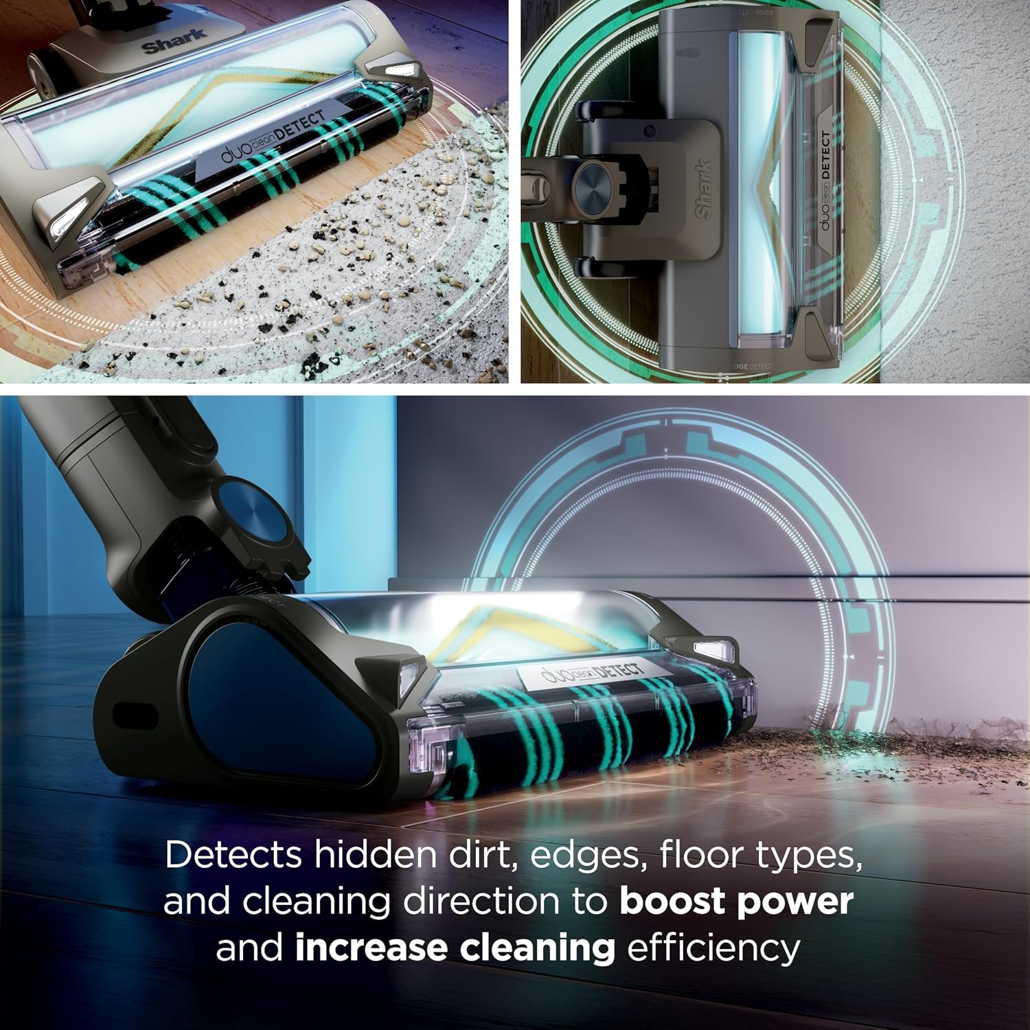 image:imageShark PowerDetect Pet Plus Clean amp Empty Cordless Stick Vacuum amp AutoEmpty System Powerful Suction HEPA Carpet amp Hard Floor Portable Stick Vacuum for Pet Hair 70Min Runtime Gray IP3253PowerDetect Premium