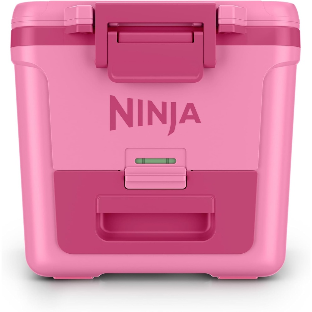 image:imageNinja FrostVault 30QT Cooler with Wheels Insulated with Temp Dry Storage Drawer Keeps Ice Cold for Days for the Beach Camping Picnics amp More Spanish Moss FB230GN1Strawberry Rhubarb