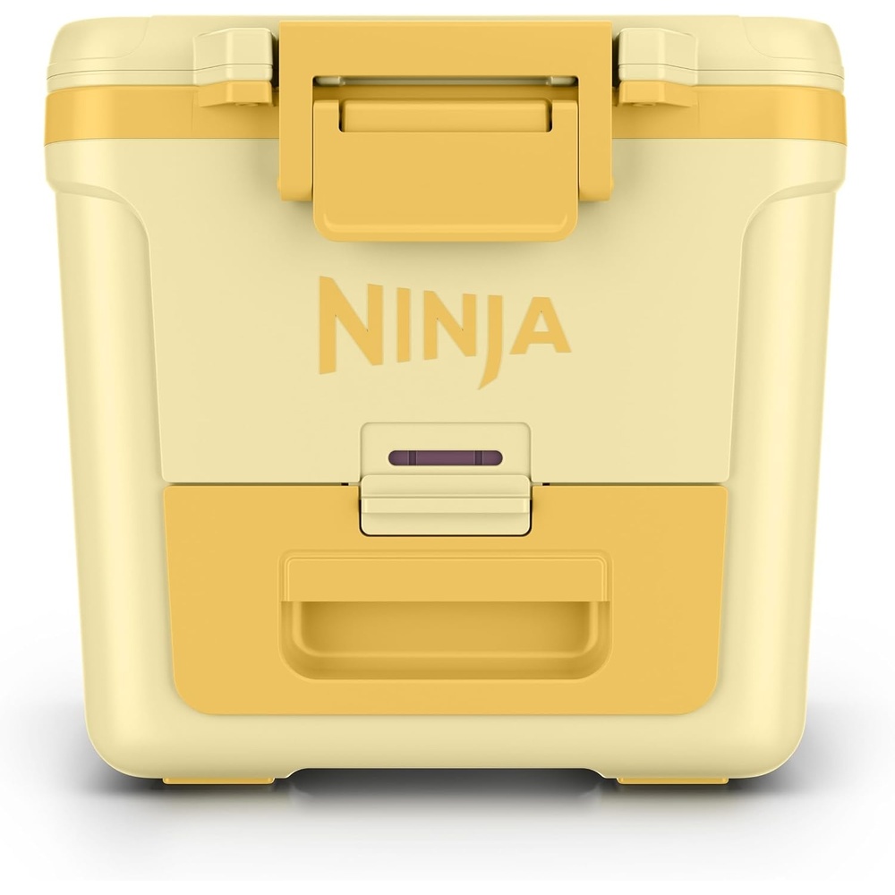 image:imageNinja  FrostVault 30QT Cooler with Wheels  Insulated with Temp Dry Storage Drawer  Keeps Ice Cold for Days  for the Beach Camping Picnics amp More  Spanish Moss  FB230GN1Daffodil Daze