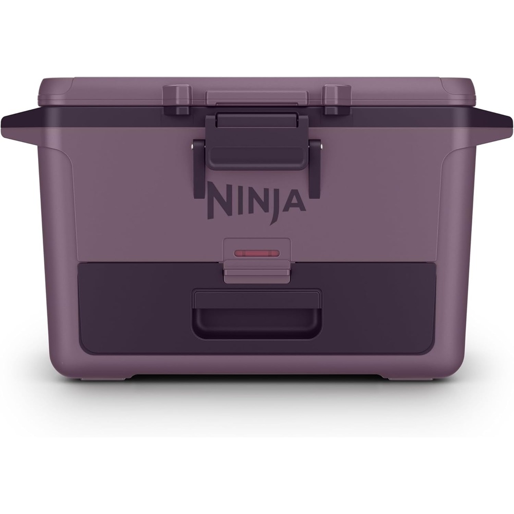 image:imageNinja FrostVault 50qt Hard Cooler with Dry Zone  Integrated FridgeTemp Dry Storage Drawer  Premium HeavyDuty Insulated Cooler  Keeps Ice Cold for Days  Spanish Moss  FB151GN1Smokey Mauve