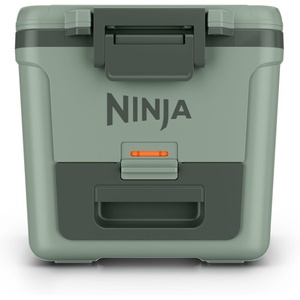 Ninja | FrostVault 30QT Cooler with Wheels | Insulated with Temp Dry Storage Drawer | Keeps Ice Cold for Days | for the Beach, Camping, Picnics & More | Spanish Moss | FB230GN1(Spanish Moss)