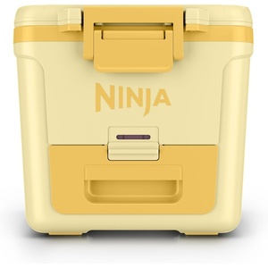Ninja | FrostVault 30QT Cooler with Wheels | Insulated with Temp Dry Storage Drawer | Keeps Ice Cold for Days | for the Beach, Camping, Picnics & More | Spanish Moss | FB230GN1(Daffodil Daze)